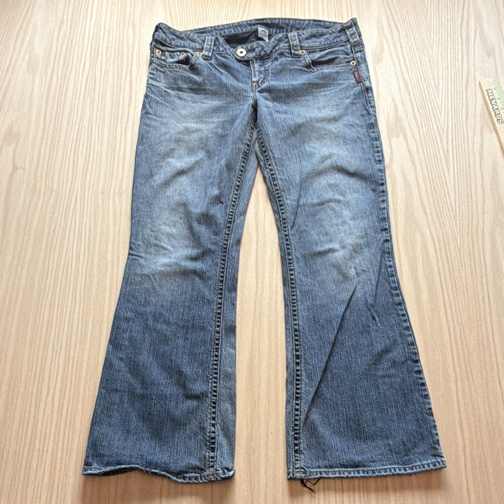 Silver Jeans Tuesday Bootcut Mid Rise Medium Wash Denim Jeans 34x31